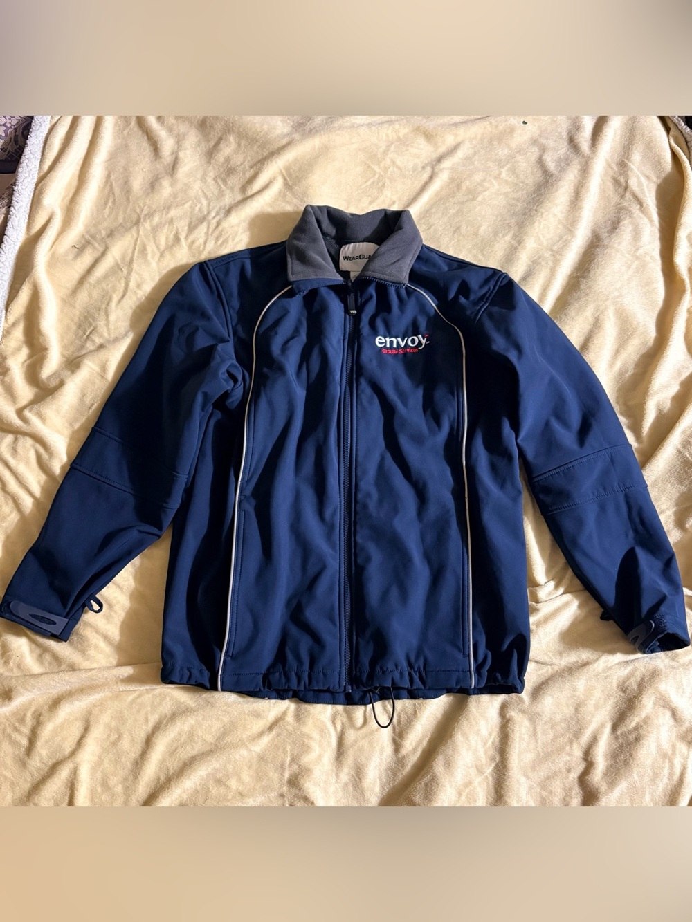WearGuard Envoy Air American Airlines Uniform Jacket Blue Softshell Unisex Small